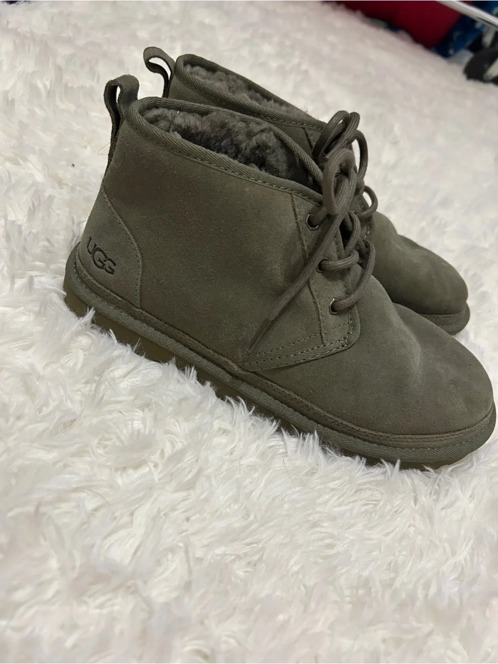 UGG olive suede